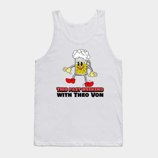 This Past Weekend Beer Cartoon Tank Top